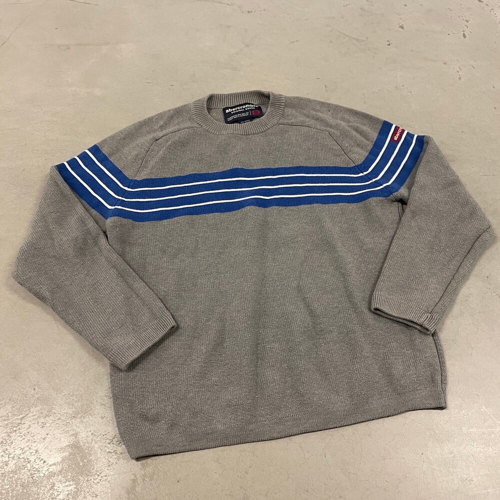 Vintage Y2K striped Abercrombie & Fitch shirt